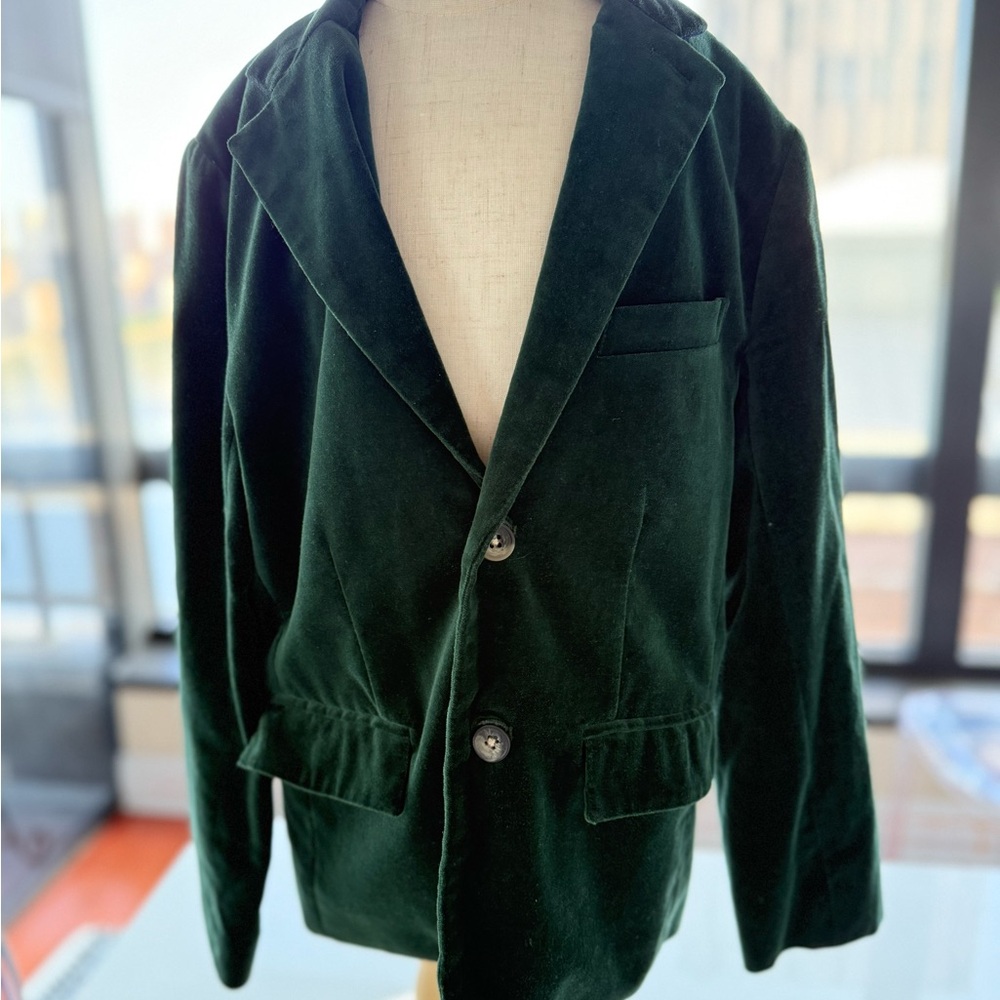 Janie and Jack Forest Green Jacket
